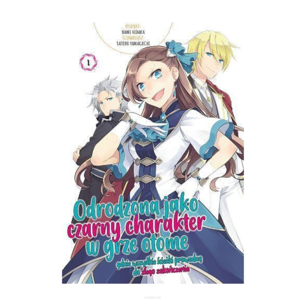 Odrodzona jako czarny charakter w grze otome, tom 1